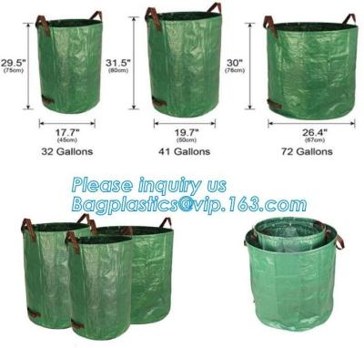 China factory wholesale planter grow bag,Green Eco-friendly PE potato grow bag resuble garden plant grow bag, BAGEASE, PACKAGE for sale