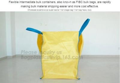 China uv resistant pp woven big bags 1000kg for peat,Cheap price 1 ton jumbo bags industrial FIBC sand pp woven big bag, BAGPA for sale