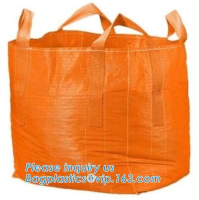 China U-type competitive price 100% PP breathable bulk big woven fibc bags mesh jumbo bag for firewood potato, BAGPLASTICS for sale