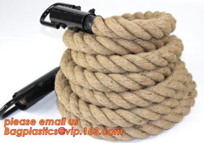China Gym Climbing Rope, Climbing Rope With Hook, Sisal Climbing Ropes, Climbing Rope With Hook for sale