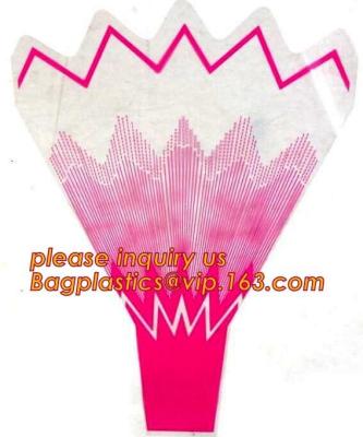 China Biodegradable Flower Sleeve For Flower Packaging,Cellophane bag flower mesh,flower sleeve bag,Handing Plastic bags/Plast for sale