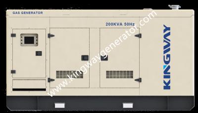 China 250KVA Natural Gas Cummins 200kw Generator Silent For Gas Heat Pump Air Conditioner for sale