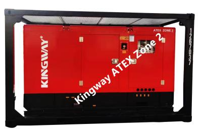 China Sistema de generador diesel del equipo de la zona 2 del poder ATEX de Kingway 100KVA en venta