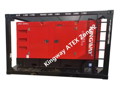 China 150KVA ATEX Certified T3 DNV standards Lifting Frame Zone 2 Generator Set en venta