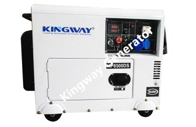 China Water Cooled 3phase 50hz 1500rpm Silent Diesel Portable Generator Set 8KVA 12Hp for sale
