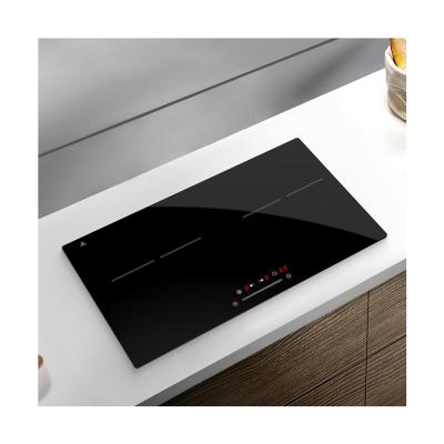 China Electric Double Induction Hob With Bridge Zone 220V Home Induction Stove for sale