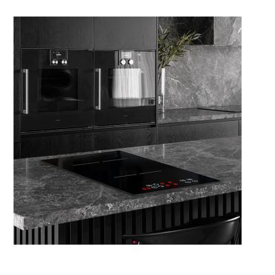 China Smart Double Induction Hob Cooktop 24 Inch 3000W Voice Control Integration for sale