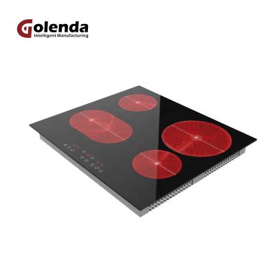 China Energy Efficient Infrared Induction Cooker Hob 6600W Heated With Auto Shut Off for sale