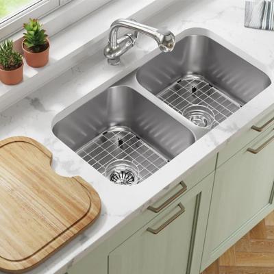 China CUPC Certified Quartz Composite Sink Granite 304 Stainless Steel Kitchen Use for sale