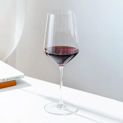 China 540ML Universal White And Red Wine Glasses Transparent 19oz Lead Free Hand Blown for sale
