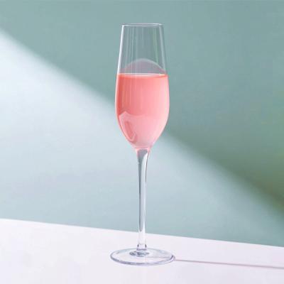 China 10.5oz Crystal Vintage Champagne Glasses Lead Free 300ml Sparkling Wine Glasses for sale