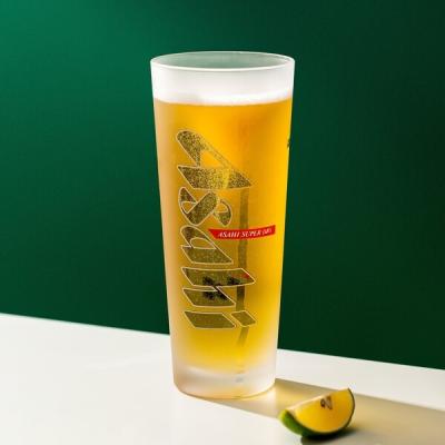 中国 500mlはガラス飲むコップを17.6オンス手の膨らんだガラス エッチングのビールのジョッキ曇らした 販売のため