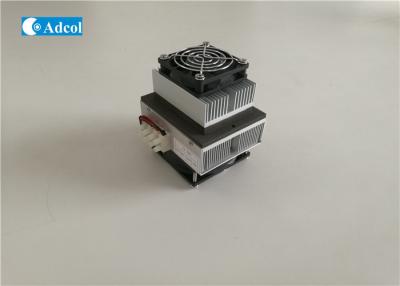 China Outdoor Air Conditioner Thermoelectric Assembly DC Radiator Heat Sink And Air Cooling Fan for sale