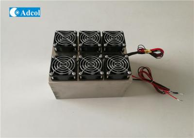 China Peltier Water Cooling Thermoelectric Liquid Cooler With Heat Sink for sale