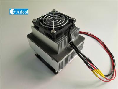 中国 25W 12VDCペルティアーの熱電クーラーのエアコン技術的なモジュールの冷却 販売のため