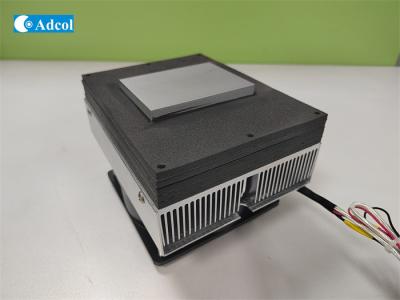 China 50W 24V DC Peltier Cold Plate Aluminium Fin Thermoelectric Cooling Unit for sale