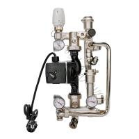 Quality Underfloor Heating Water Manifold Pump Mixed Valve Unit with Mixing Center DR for sale