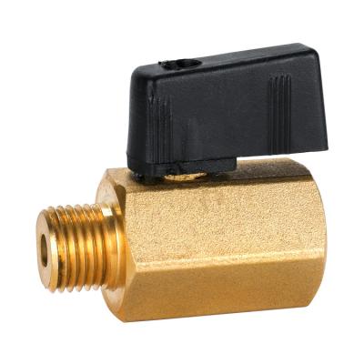 China Floor Heating System Brass Manifold Parts Air Vent and Drain Valve with Modern Design for sale
