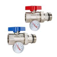 Quality Durable DR-3102 Brass Ball Valve for Hydronic Radiant Underfloor Floor Heating for sale