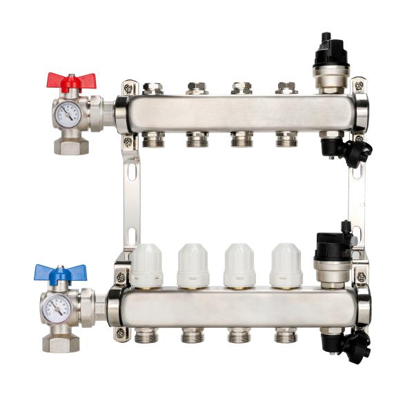 Quality DR-1238 Water Underfloor Heating Manifold System Online Technical Support Included for sale