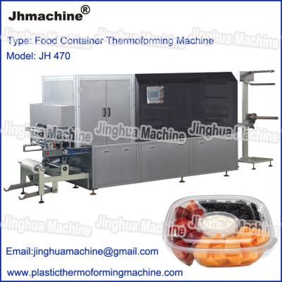 China Food Container theromoforming machine, Automatic within cutting and stacking device for sale