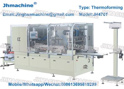 China Plastic Thermoforming machine for Food trays/egg trays within cutting and stacking device for sale