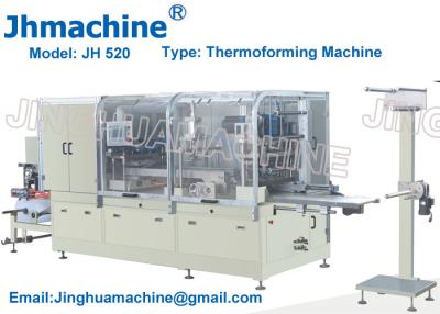 China 2016 New Model Automatic  Thermoforming machine within cutting and stacking device big forming Area for sale