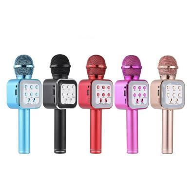 China Handheld Microphone Blue Tooth Karaoke KTV Mobile Phone Best Gift Best Microphone and Speaker Wireless Singing Toys For Christmas Gift For Kid for sale