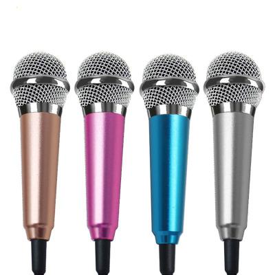 China Portable Handheld Microphone Kids Karaoke Microphone Magic Sing Along 3.5mm Karaoke Audio Cable Microphone For Mobile Phone Laptop Tablet Microphone for sale