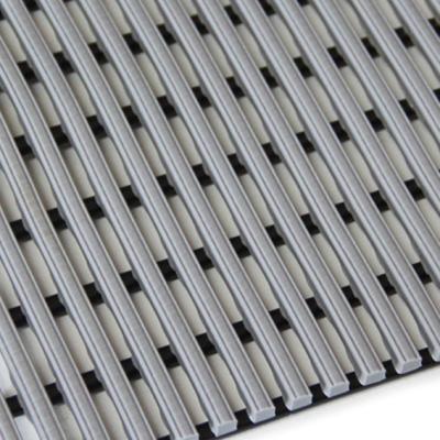 China PVC Safety Waterproof Floor Mat Non Slip Open Grid 90 CM for sale