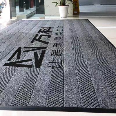 China High Durability Carpet Rugs Mats Custom Logo 8mm - 9mm Thickness for sale