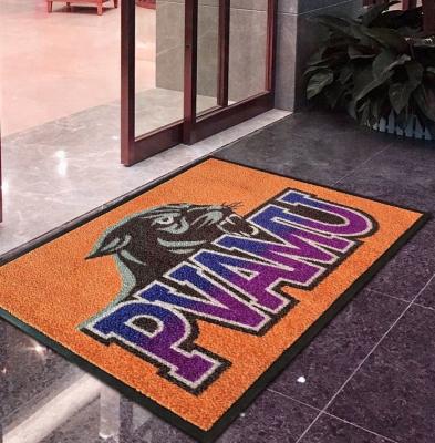 China 9 mm Custom Logo Welcome Mats for sale