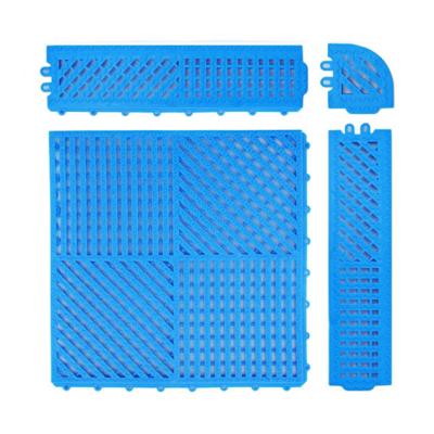 Chine De Bath tapis de plancher de PVC de Mat Interlocking de plancher de sécurité de glissement non 30CM à vendre