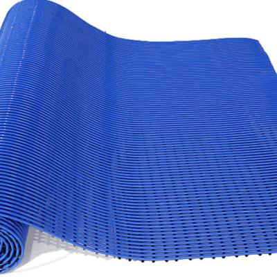China 120x180 Anti Slip PVC Floor Mat Plastic Tube Non Slip Wet Room Floor Mats for sale