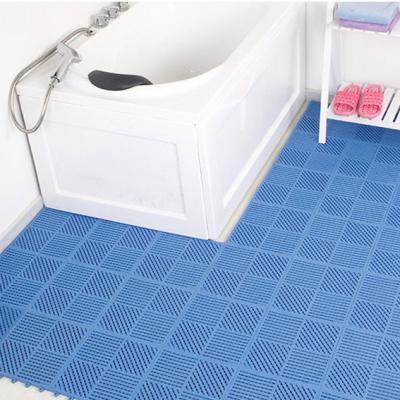 China 4500g/Sqm Eco Friendly Bathroom Anti Slip Floor Mat 25*25 for sale
