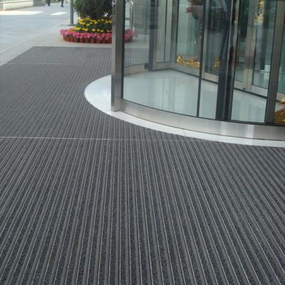 China 2cm Thick Wipe Dirt Aluminum Entrance Mats Custom Size for sale