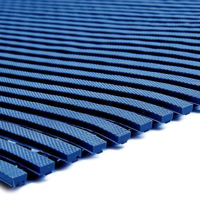 Chine Anti tapis de plancher de vinyle de PVC de drainage de Mats For Under Paddling Pools de glissement de 10MM à vendre