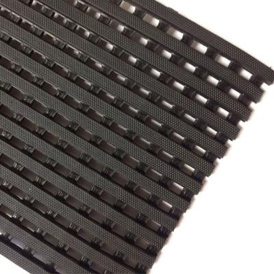 China Resilient PVC Anti Slip Safety Mat Drainage Anti Skid Floor Mat for sale