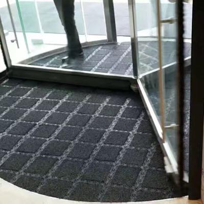 China Nylon Carpet PVC Base Modular Interlocking Floor Tiles 16MM Thickness for sale