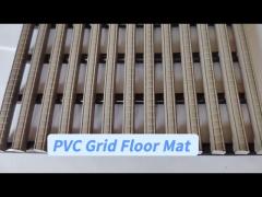 PVC Grid Anti Slip Safety Mat Non Slip Drainage Mats