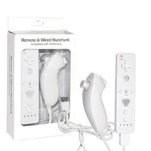 China Durable Wii U Nunchuck Controller Gamepad Joystick  , Wii Controller Nunchuck Combo for sale