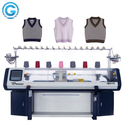 China Two System Computerized Jacquard  15G Sweater Knitting Machine for sale