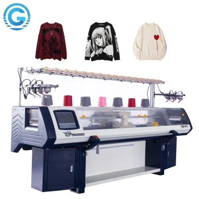 China 52 Inch 1 Carriage Computerized Jacquard  15G Sweater Knitting Machine for sale