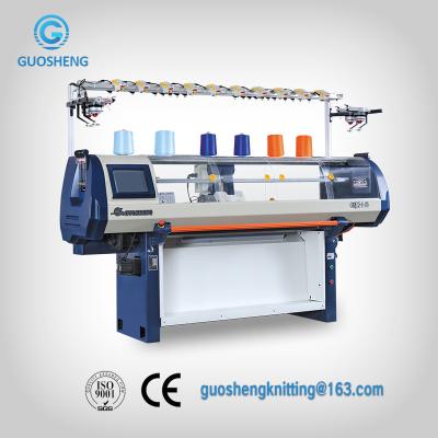China Single System Pullover Collar Cuff Knitting Machine Semiautomatic for sale
