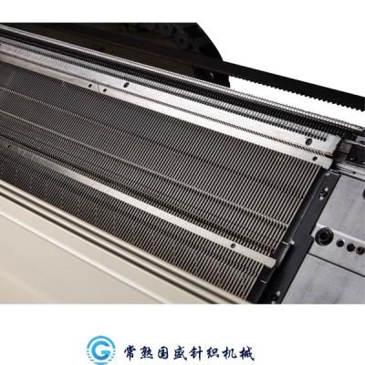 China Three System Auto Cotton Yarn 3.5G Blanket Knitting Machine for sale