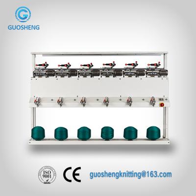China Computerized Auto 12 Spindle Thread Rewinding Machine for sale