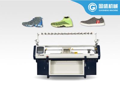 China Máquina de confecção de malhas da parte superior de sapata do jacquard de três sistemas à venda