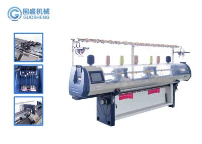 Κίνα Διπλό Jacquard 16G μεταφορών ενιαίο σύστημα μπλουζών πλέκοντας μηχανών περιλαίμιων προς πώληση