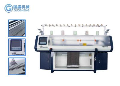 China Jersey Accessory Acrylic 12G Automatic Flat Knitting Machine 16 Yarn Feeders for sale