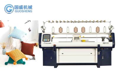 China El suéter plano automatizado industrial para hacer punto máquina los 52in ningún hilado inútil en venta